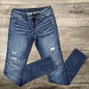 Cult of Individuality Zen Mid Rise Skinny Jeans Size 26 (2)